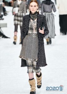 Schichtung von Chanel Winter 2019-2020