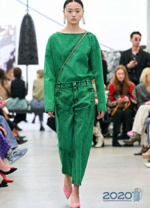 Modische farbige Jeans Herbst-Winter 2019-2020