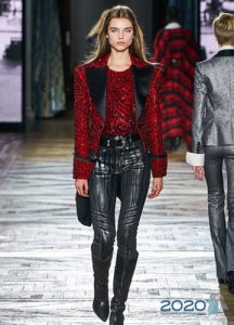 Modische glänzende Jeans Herbst-Winter 2019-2020