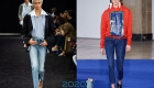 Modische Kurzjeans Herbst-Winter 2019-2020