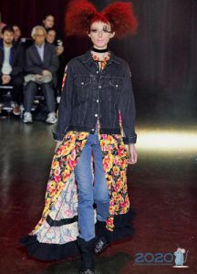 So tragen Sie eine Jeans im Winter 2019-2020