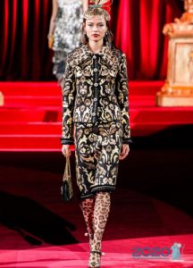 Leopardenstrumpfhose Herbst-Winter 2019-2020