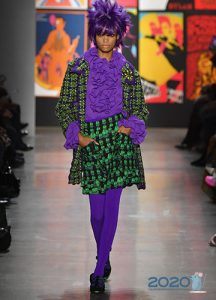 Farbige Strumpfhose Herbst-Winter 2019-2020