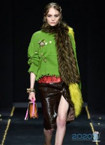 Pelzschal - stilvolle Bilder von 2020