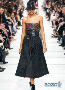 Herbst Winter 2019-2020 schwarzer Stepprock