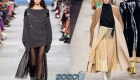 Trends Herbst-Winter 2019-2020 transparente Röcke
