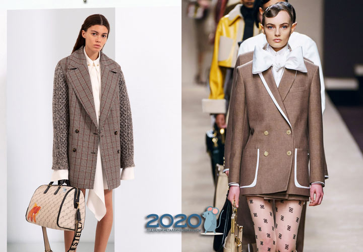 Doppel- und Einreiherjacken der Herbst-Winter-Saison 2019-2020