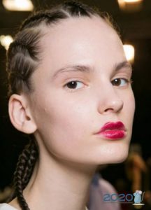 Unscharfe Lippenkontur - Wintermodetrends 2019-2020