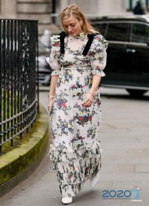 Kleid Street Fashion Herbst-Winter 2019-2020