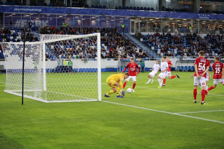 Spiel der Fußballmannschaften