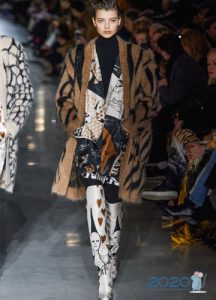 Tigerdruck Max Mara Herbst-Winter 2019-2020