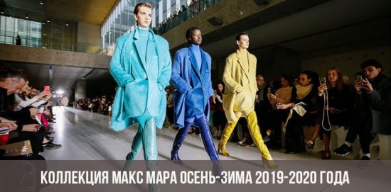 Max Mara Kollektion Herbst-Winter 2019-2020
