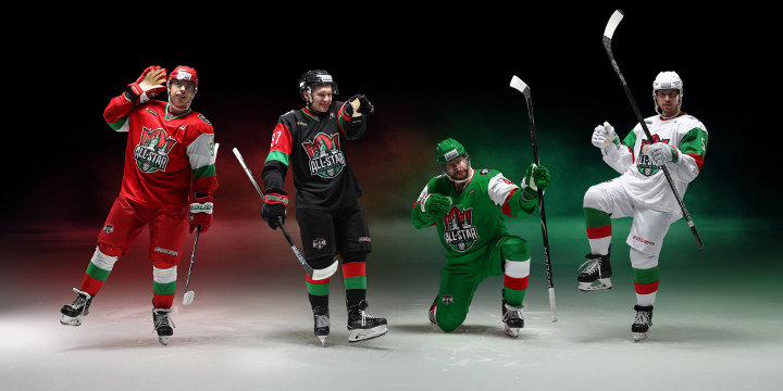 Spieler stimmen mit KHL-Sternen überein