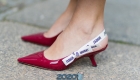 Rote Schuhe für die Herbst-Winter-Saison 2019-2020