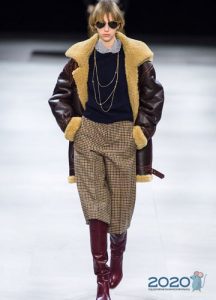 Schaffellmantel in Übergröße für den Winter 2020