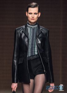 Leder Trenchcoat Herbst-Winter 2019-2020