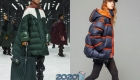 Daunenjacke im Sportstil für den Winter 2019-2020