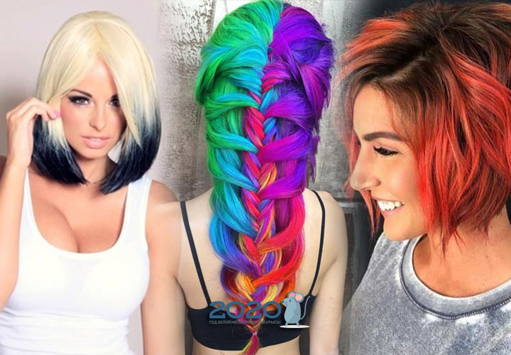 Trendige Farben und Färbemethoden für den Winter 2019-2020