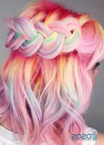 Mehrfarbenfärbung für 2020