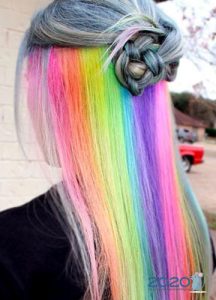 Versteckte Regenbogenfarbe für 2020