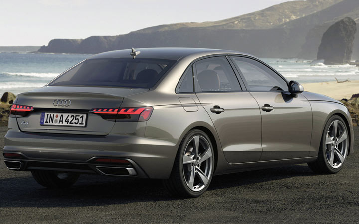 Exterieur des Audi A4 2019-2020