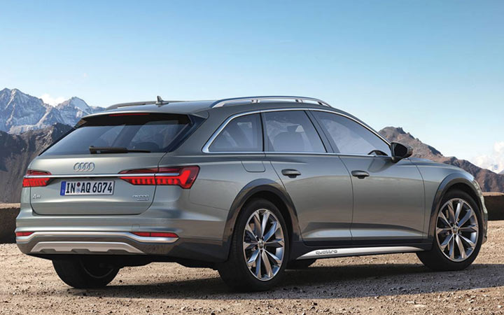 Außenansicht des Audi A6 Allroad 2019-2020