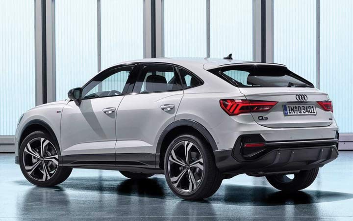 Exterieur des Audi Q3 Sportback 2019-2020
