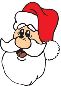 Santa Zeichnung für 2020