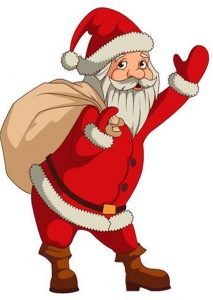 Wie zeichne Weihnachtsmann