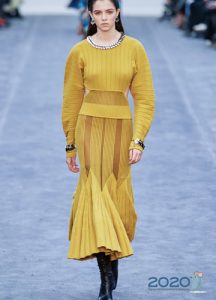 Langes Strickkleid Roberto Cavalli Herbst-Winter 2019-2020