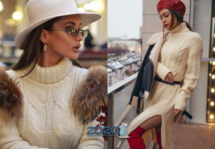 Modische Strickwaren für die Herbst-Winter-Saison 2019-2020