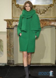 Strickmode Herbst-Winter 2019-2020 - Modemantel