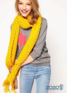 Strahlender Schal für den Winter 2020
