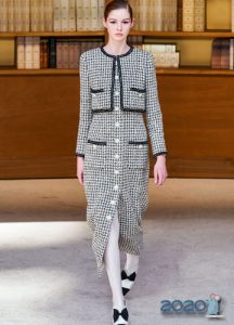Haute Couture Chanel Tweed Herbst-Winter 2019-2020