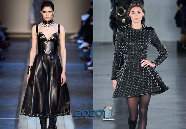 Alternative schwarze Kleidermodelle für 2020