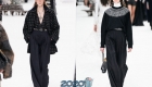 Chanel Weite Hose Herbst-Winter 2019-2020