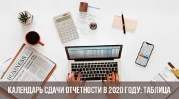 Kalender der Berichterstattung im Jahr