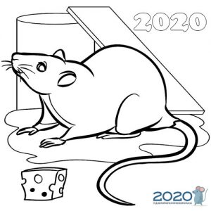 Ratten- und Käsemalbuch für 2020