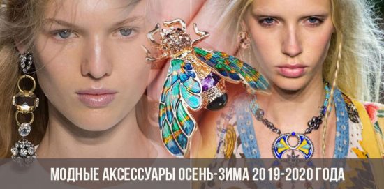 Modeaccessoires Herbst-Winter 2019-2020