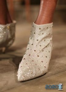 Stiefeletten Herbst-Winter 2019-2020 mit Strass