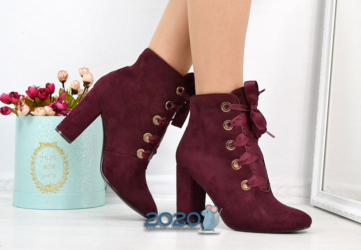 Stabile Absatzstiefeletten für 2020