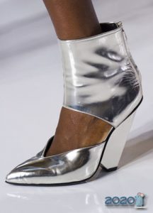 Silber Stiefeletten Herbst-Winter 2019-2020