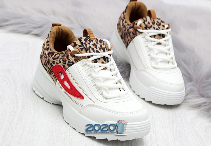 Leopard Turnschuhe für 2020