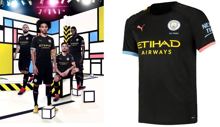 Gästeset Neue Heimat von Manchester City 2019-2020