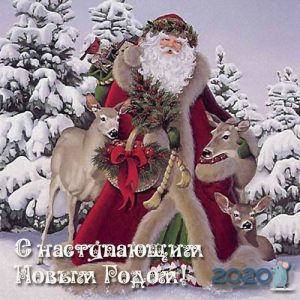 Wünsche und Glückwünsche zum bevorstehenden Jahr 2020