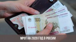 Mindestlohn für 2020