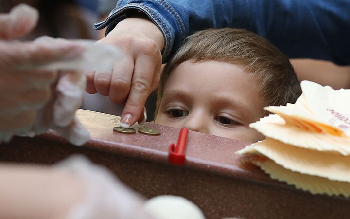 Beihilfe bis zu 3 Jahren 50 Rubel