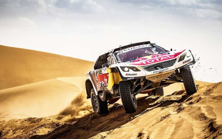 Teilnehmer der Rallye Dakar