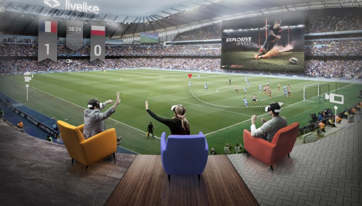 VR-Technologie für Fans