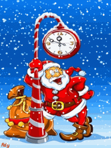 Animierter Weihnachtsmann für 2020